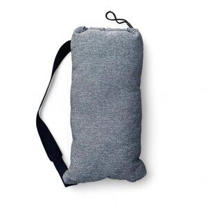 grey padded travel bag for glass